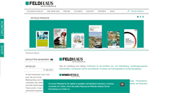 Desktop Screenshot of feldhausverlag.de